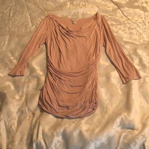 Salmon colored blouse from H&M